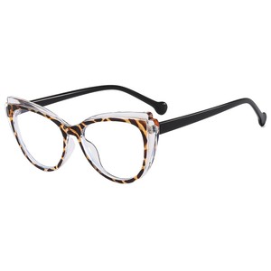 แว่นตา Cat Eye TR90 กรองแสงสีฟ้า ทรงเต็มกรอบ เลนส์ใส แฟชั่นสำหรับทุกเพศ - Product Image 2