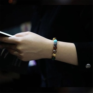 Pulsera de los Ocho Chakras de los Amantes, Pulsera de Piedras Naturales para Hombre y Mujer, Universo, Galaxia, Sistema Solar, Pulseras de Cuentas - Product Image 6