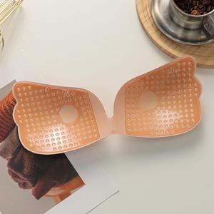 Soutien-gorge respirant confortable pour femmes motif solide fermeture à crochet push-up soutien sans fil réglable grande taille soutien-gorge rembourré caractéristiques - Product Image 3