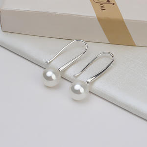 Boucles d'oreilles en argent S925 avec crochet d'oreille, design éclair, personnalisées, perles féminines, accessoires de bricolage, plateau vide 3096 7-13 - Product Image 2