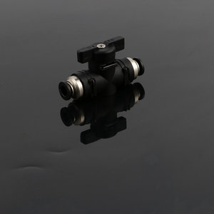 Válvula de control de flujo manual de plástico de 6 mm para generador de <span class=keywords><strong>CO2</strong></span> DIY, tubo de aire rápido para sistema de <span class=keywords><strong>CO2</strong></span> en acuarios - Product Image 3