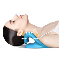 Appareil de traction cervicale en PU pour le cou et les épaules, correcteur de colonne vertébrale, oreiller cervical soulageant les douleurs cervicales