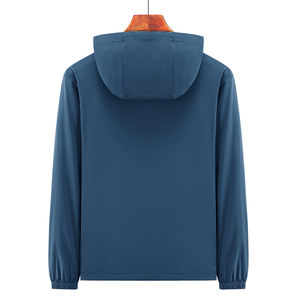 Outdoor <b>Waterproof</b> Windproof Thin Canvas UV Resistant Breathable Zipper Long Sleeve Men's Summer <b>Jacket</b> - Product Image 2