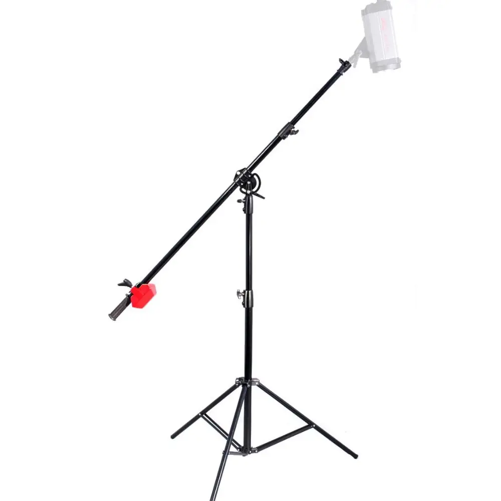 Nhiệm Vụ nặng Nề LS-10 Studio Boom Arm Ánh Sáng Hàng Đầu Đứng & 5KG Trọng Lượng Truy Cập Cân Bằng