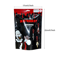 Sachets plats en mylar personnalisés avec impression numérique, sachets debout en plastique, sachets en feuille d'aluminium thermoscellables pour l'emballage de boîtes mystère