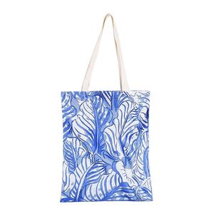 Customizable Eco-Friendly Reusable <b>Canvas</b> Cotton Tote Bag Recycled Blank <b>Plain</b> with Logo Letter Pattern - Product Image 2