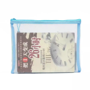 Tùy chỉnh Zip khóa PP túi tài liệu nhà máy Giá nhựa tập tin Pouch phong bì A4 A5 A3 B4 trường học thư mục trường hợp mẫu hộp nộp hồ sơ - Product Image 4