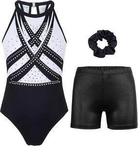 Vente en gros de <span class=keywords><strong>justaucorps</strong></span> de compétition de gymnastique <span class=keywords><strong>artistique</strong></span> rythmique personnalisés pour filles Costumes de pom-pom girl en spandex brillant pour adultes - Product Image 1