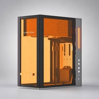 Graveur laser pour cartes de visite en métal, 30W 200x200mm, grave les cartes et badges en acier inoxydable, marquage CE, pour cadeaux d'entreprise