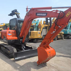 Mini rueda usada Dx60 excavadora Original segunda mano rueda excavadora DX60 DOOSAN excavadora usada para la venta - Product Image 1