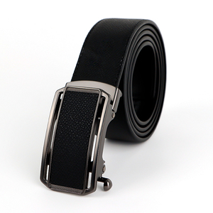 Gran oferta de fábrica, cinturón de cuero genuino con hebilla automática para hombres, adecuado para ropa informal de negocios, cinturón elegante y elegante para hombres - Product Image 2