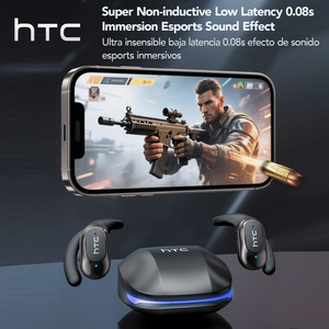 HTC Ne17 Chơi Game Không Dây Tai Nghe Độ Nễ Thấp <span class=keywords><strong>Bluetooth</strong></span> 6.0 Toàn Cảnh Âm Thanh RGB Chiếu Sáng Esports Thể Thao Tai Nghe Với Equalizer - Product Image 5