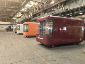 งานฝีมือโลหะแบบกำหนดเอง รถกระเช้าชมวิวในพื้นที่ท่องเที่ยว กระจกพาโนรามา รถขายอาหารเคลื่อนที่ รีสอร์ทบนภูเขา สวนสนุก - Product Image 2