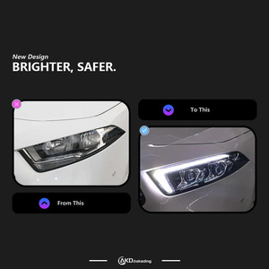 19-21 Mercedes-Benz W177 LED faro Clase A A180 blanco cálido espejo de proyección DRL piezas de automóvil para automóvil modelo TT y GT - Product Image 3