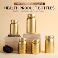 Bouteilles en plastique vides 80ml 100ml 120ml 150ml 225ml Suppléments Capsule Vitamines Bouteilles d'emballage