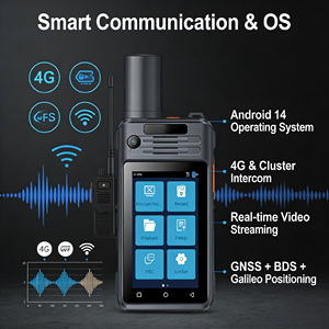 Radio Portátil Android con Ranuras SIM, IP68, Cámara, Pantalla Táctil, GPS, Resistente al Agua - Product Image 2