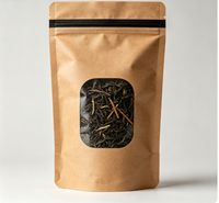 Sachet d'emballage de thé personnalisé avec logo imprimé, refermable, écologique, étanche, en matériaux BOPP/VMPET/PE de qualité alimentaire