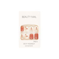4 pièces de faux ongles prêts à poser, produits de manucure très demandés pour les diffusions en direct, vente en gros usine