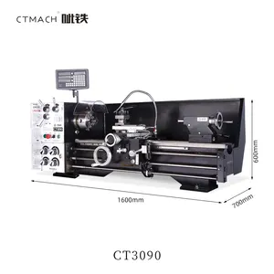 CT3090-Mini torno de Metal con lectura y alta precisión, compra de fábrica CTMACH