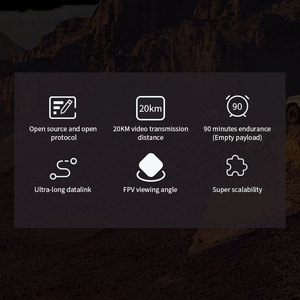 Skydroid mx680 bay không người lái độ nét cao 20 Zoom Pan nghiêng đa chức năng máy bay thông minh với siêu tầm xa - Product Image 5