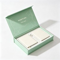 Boîte cadeau magnétique personnalisée pour papeterie, cahier, fête de remise de diplôme, emballage cadeau, boîte en carton de luxe haut de gamme avec fermeture magnétique