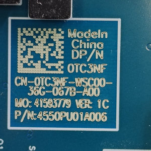 Original nuevo para Dell Precision 5770 placa base i7-12700H RTX A2000 8GB 213024 0TC3NF - Product Image 3