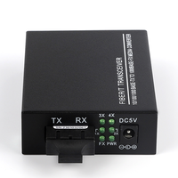 Convertisseur de média fibre optique monomode Gigabit 1000 Mbps NETLINK HTB-GS-03A 3KM avec port SC UPC et Ethernet RJ45 FTTH