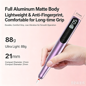 Rechargeable Electric Nail Grinder 20000RPM Nail Drill Machine with 4 Speed Control for Professional Nail Care Cuticle Removal - Product Image 6