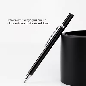 Stylet promotionnel en gros avec pince pointes remplaçables stylo à écran tactile universel pour l'enseignement en ligne Honor <span class=keywords><strong>Xiaomi</strong></span> - Product Image 2
