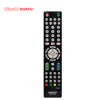 Control Remoto Universal Inteligente para TV HUAYU RM-034S+ RM-L1599 con Funciones Inalámbricas LED LCD y Botón de Netflix