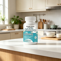 Nutrition Sportive pour la Peau : Complément Naturel NAD Personnalisé 1000 MG, 60 Gélules Molles – Soutient la Fonction Musculaire