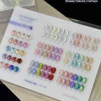 Nouvel Arrivage ZRKGEL Suuseegel – Kit de Vernis Gel 36 Couleurs Effet Œil de Chat Magnétique Pailleté Aurore – Fournisseur en Gros – Sans TPO ni HEMA