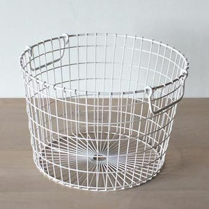 Panier à fruits en fer forgé de luxe fait main avec finition dorée - Product Image 4