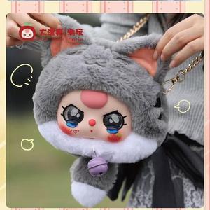 Meest Populaire Originele <span class=keywords><strong>Baby</strong></span> Drie Lucky <span class=keywords><strong>Cat</strong></span> Met Rits Schattige Knuffel Pluche Speelgoed Fortune <span class=keywords><strong>Cat</strong></span> Poppen Vinyl Pluche Blind Box Cadeau - Product Image 4