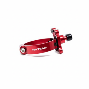 Per Husqvarna TC 250 14-24 rosso singolo lancio controllo alluminio CNC & materiale per PC - Product Image 1