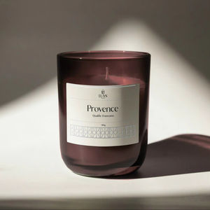 Vente en gros de bougies de luxe en bocaux en verre brun et rose avec logo privé personnalisé Meilleur prix pour les bars et l'utilisation de la fête des pères Diwali - Product Image 1