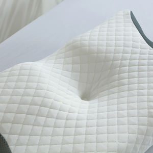 Almohada ergonómica de espuma viscoelástica cervical en forma de mariposa con diseño de cuerno para soporte de cuello sueño cómodo - Product Image 5