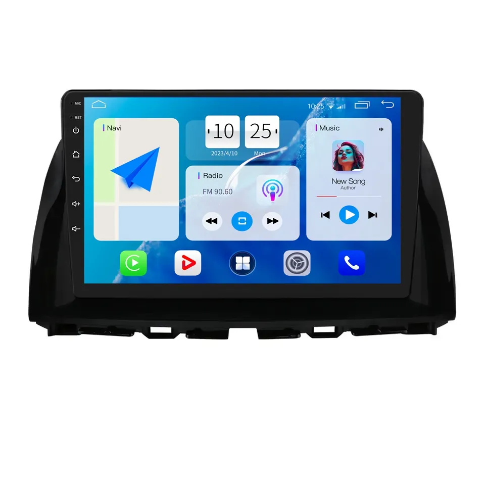 Mazda için Android 10 araç multimedya oynatıcı CX5 2012 2013 2014 2015 navigasyon 2 din DSP DVD radyo Video oynatıcı