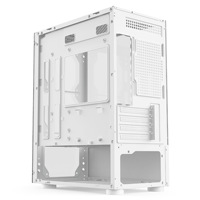 OEM Custom PC CPU Cabinet Mid Tower ATX Computer Case Plastic Acrylic Aluminum Alloy Fan MicroATX Side Panel Window 290MM Office