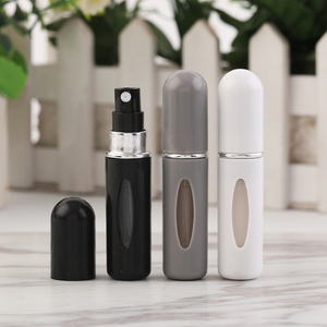 Portable Mini 5ml <strong>Plastic</strong> Frost <strong>Plastic</strong> <strong>Bottle</strong> Perfume Bottom Filled Travel-Sized Refillable Perfume Atomizer Car Diffuser - Product Image 6