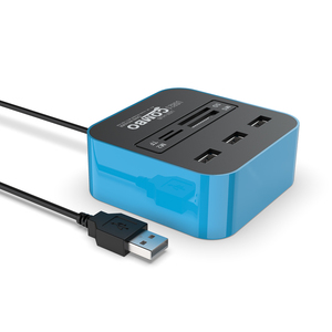 Nhà cung cấp hàng đầu của 3-cổng USB 3.0 HUB đầy màu sắc thông minh USB 2.0 đầu đọc thẻ 5-in-<span class=keywords><strong>1</strong></span> <span class=keywords><strong>Combo</strong></span> sản phẩm trong kho - Product Image 4