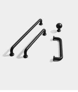 Poignées et boutons modernes en alliage de zinc (or/noir/cuivre brossé) pour tiroirs de cuisine, salle de bain, armoires et meubles de bureau - Product Image 6