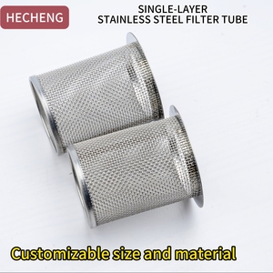 Ukuran kustom & jala tersedia 304 baja tahan karat Filter tabung jala filtrasi industri pipa jala - Product Image 6