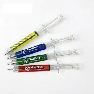 Novelty Personalized Ballpoint Pen 1.0mm Writing Width UV Printing Multiple Colors <b>Feather</b> Body Promotional Pen - Product Image 3