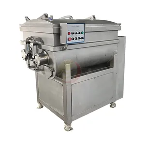 industrial vacuum meat mixer bubble-free meat sausage mixing machine for sale