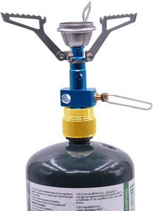 Adattatore per <span class=keywords><strong>Fornello</strong></span> da <span class=keywords><strong>Campeggio</strong></span>, Convertitore da Bombola Lindal a Serbatoio di Propano da 1L o Torcia per Saldatura MAPP - Product Image 5
