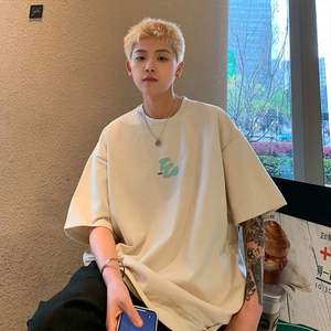 New Summer Men's Social Short-Sleeved <strong>T-Shirt</strong> 100% Cotton Fashionable Printed Design National Style for <strong>Boys</strong> - Product Image 6