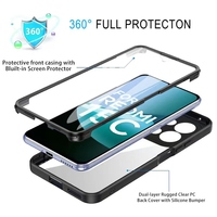 Coques de téléphone portable 3-en-1 avec protection d'écran 360° pour Redmi 15C 14C 15 Note 14 Pro Plus A5 A3 pour Xiaomi 17 Pro Max 15T Pro