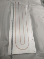 Bloc de refroidissement à eau en aluminium brasé sous vide OEM plaque de refroidissement à eau GPU