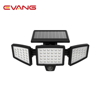 Luz Led Solar con Sensor de movimiento para exteriores, iluminación de seguridad moderna para jardín